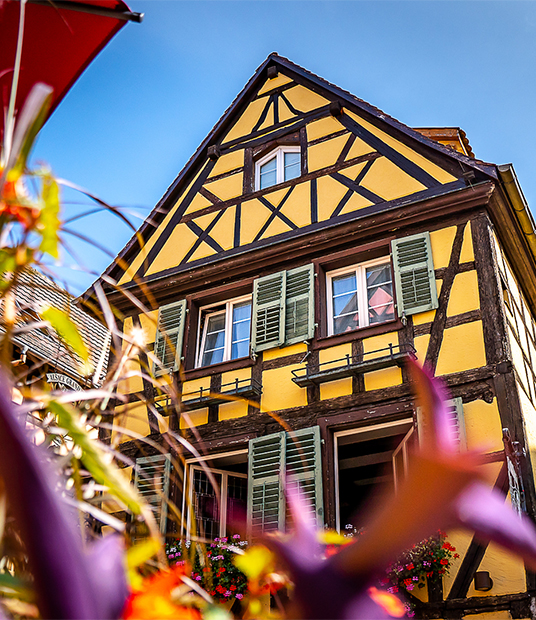 Alsatian houses to discover during your stay at the Médiéval campsite in Turckheim