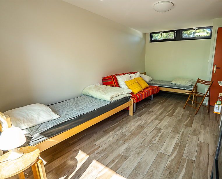Logement Stop étape du camping le Médiéval labélisé accueil vélo près de Colmar, à Turckheim