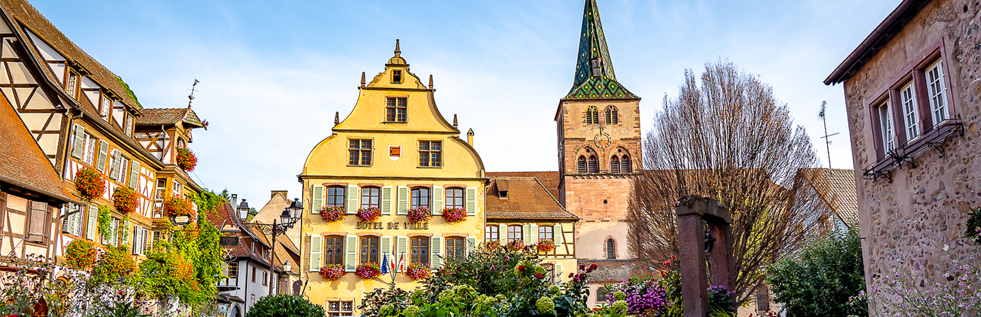 Visit Turckheim and its surroundings, located 5 minutes from Colmar, during your stay at the Médiéval campsite in Alsace